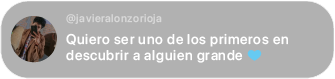 Comentario de seguidor