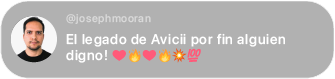 Comentario de seguidor