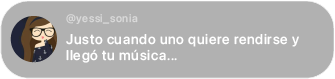 Comentario de seguidor