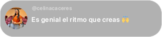 Comentario de seguidor