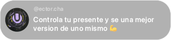 Comentario de seguidor